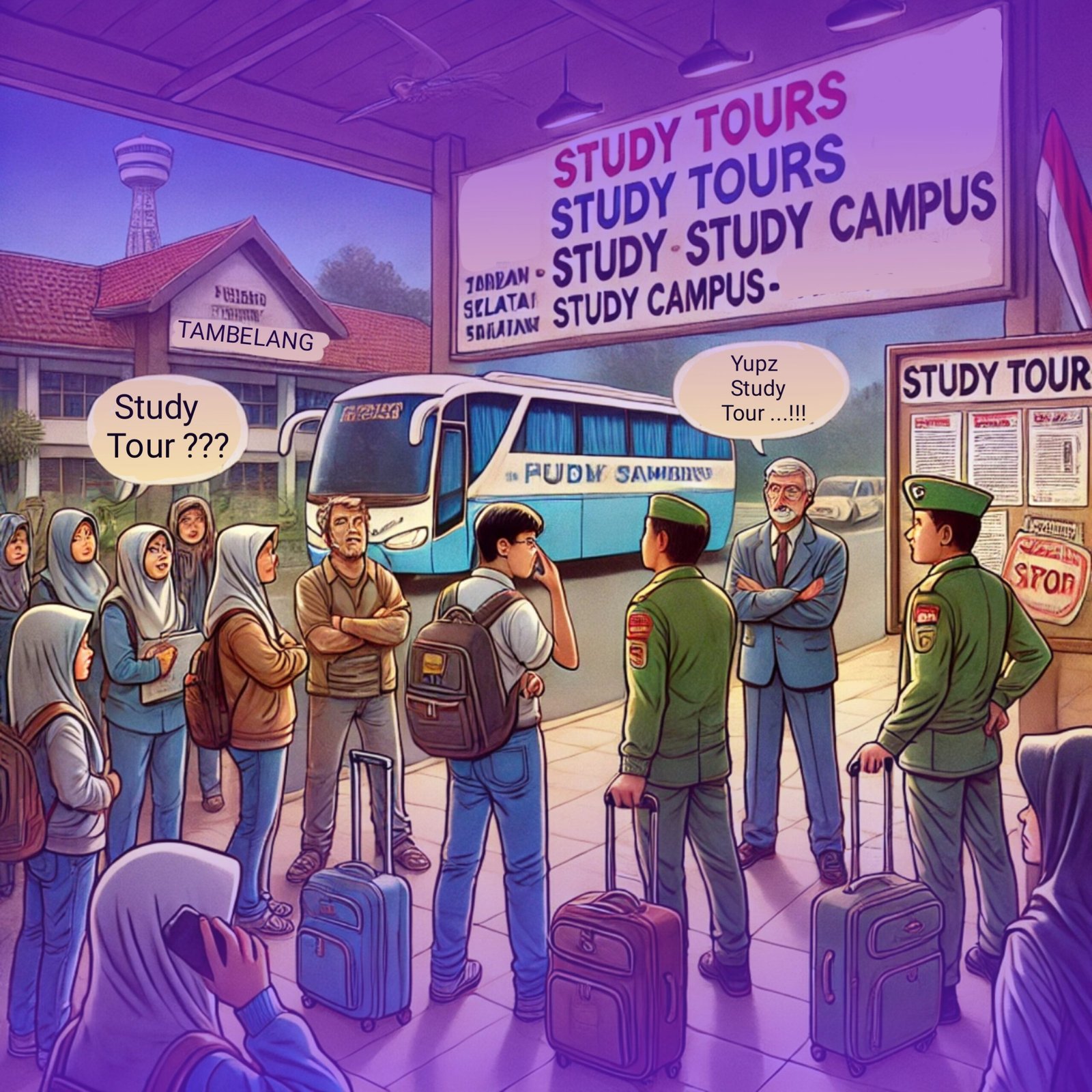 Foto : Ilustrasi keluhan orang tua siswa terkait biaya study tour dan study campus di SMAN Tambun Selatan dan Tambelang, Bekasi.