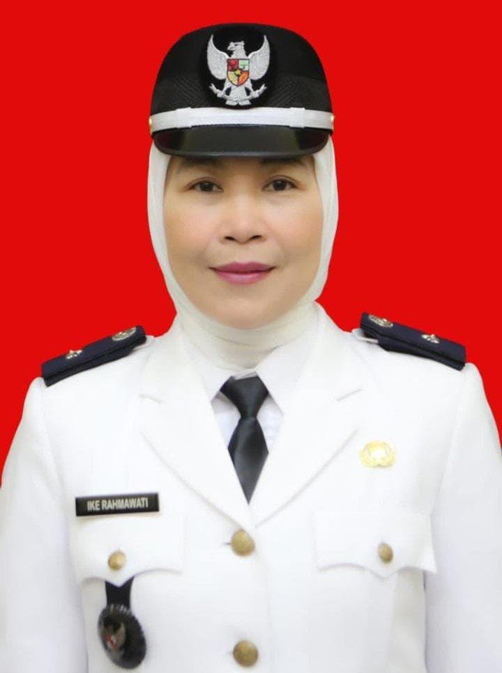 Pelantikan, Pj Kepala Desa Sumberjaya, Ike Rahmawati, SE., MSI
