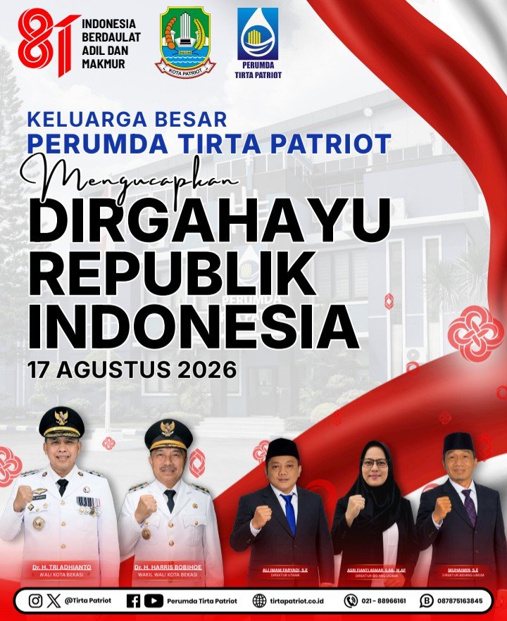 KELUARGA BESAR PERUMDA TIRTA PATRIOT