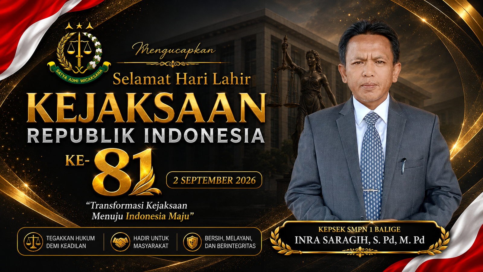  (2) Ucapan Hari Lahir Kejaksaan RI Ke-81 2026
